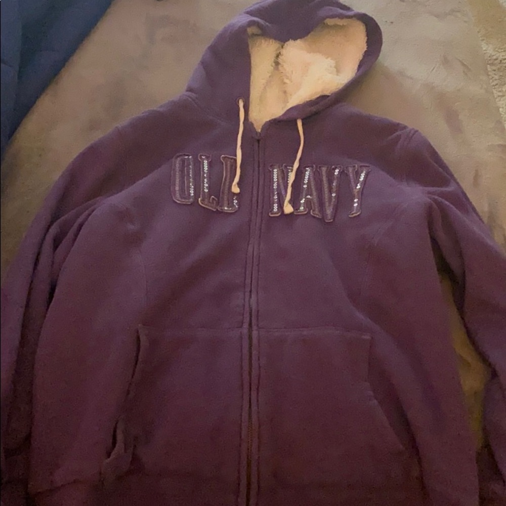 Zip up hoodie